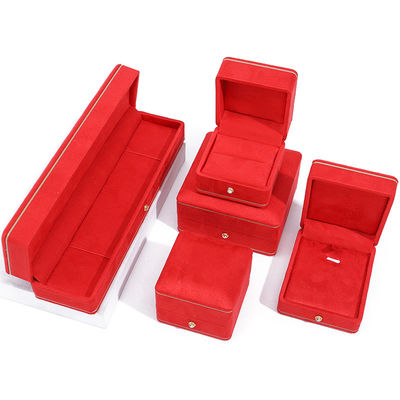 Hình thức mới nhất tùy chỉnh kích thước Velvet đồ trang sức hộp đóng gói cho vòng đeo cổ tay vòng đeo cổ