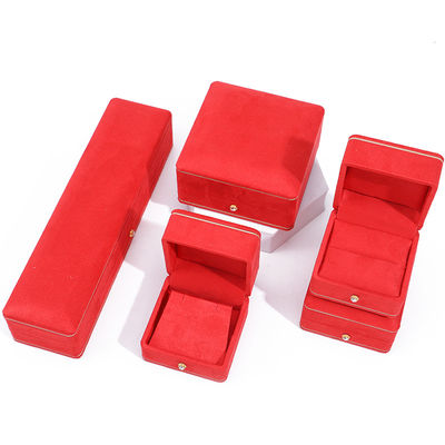 Hình thức mới nhất tùy chỉnh kích thước Velvet đồ trang sức hộp đóng gói cho vòng đeo cổ tay vòng đeo cổ