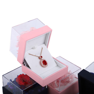 Mua Quảng trường hoa hồng đồ trang sức bao bì hộp vòng hoa hộp cho quà tặng thiết kế tùy chỉnh online manufacture