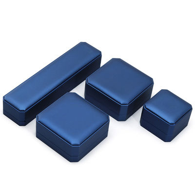 Thủy quân lục chiến hình tròn da giả hộp đồ trang sức bền bỉ bọc gói gói