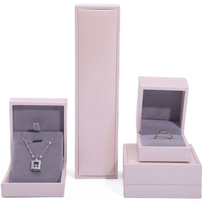 Mua Pink Soft Touch Da giả đồ trang sức lưu trữ sang trọng Bao bì nhung online manufacture