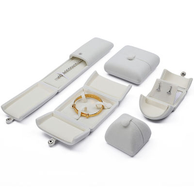 Mua White Exquisite Velvet đồ trang sức hộp quà Luxury Packaging Box For Ring Pendant online manufacture