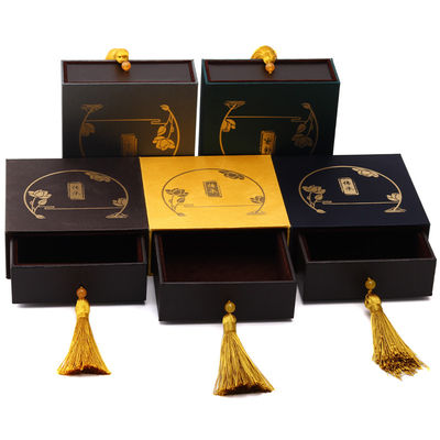 Hộp đóng gói đồ trang sức sang trọng theo phong cách Trung Quốc