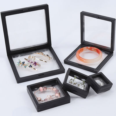 Mua Đen đồ trang sức sang trọng hộp bảo vệ nhựa với PE phim cho đồ trang sức online manufacture