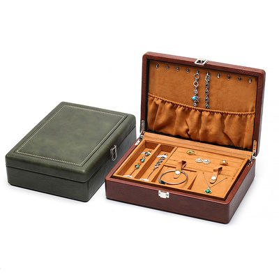 Đồ xách không gian rộng rãi đồ trang sức da giả sang trọng Buckle tổ chức cho du lịch