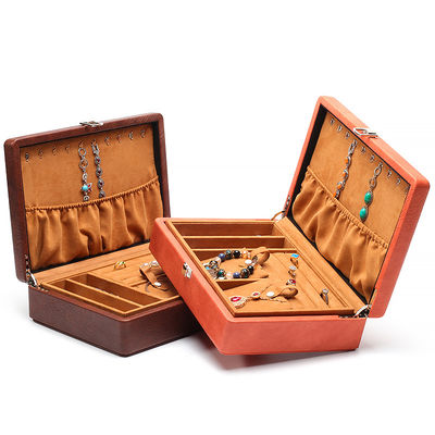 Đồ xách không gian rộng rãi đồ trang sức da giả sang trọng Buckle tổ chức cho du lịch