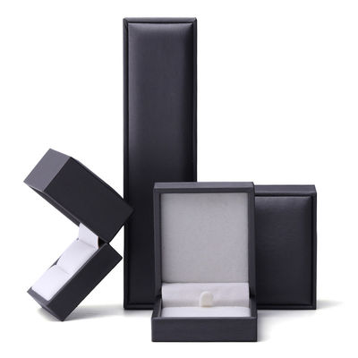 Soft Touch Brush Finishing PU Da đồ trang sức đóng gói hộp Set tổ chức sang trọng