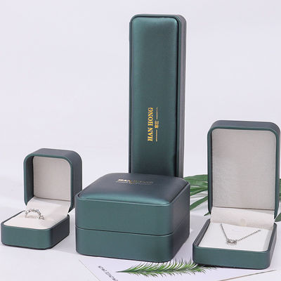 Mua Hồng tối hình tròn da giả Hộp lưu trữ đồ trang sức Hộp tổ chức sang trọng Bao bì online manufacture