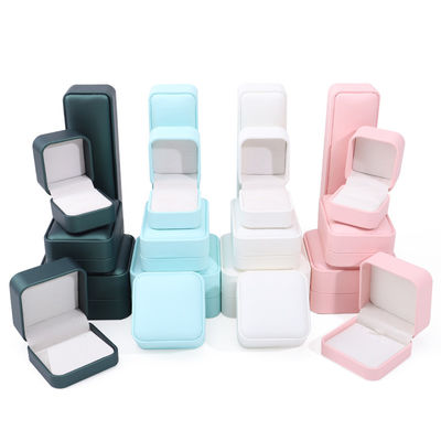Mua Hộp lưu trữ đồ trang sức da PU đa màu mái tròn online manufacture