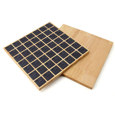 Khả năng phong phú 7x7 Bàn trưng bày đồ trang sức bằng gỗ Bàn trưng bày đồ trang trí cho nhẫn