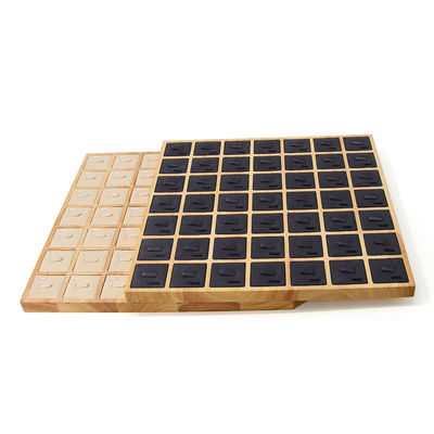 Khả năng phong phú 7x7 Bàn trưng bày đồ trang sức bằng gỗ Bàn trưng bày đồ trang trí cho nhẫn