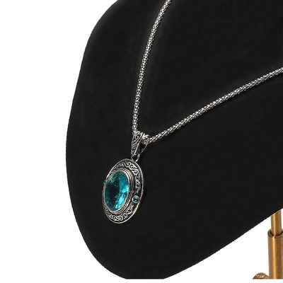 Nhiều kích thước Soft Velvet Cover Jewelry Display Bust Pendant Thư viện trưng bày