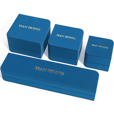 Arc Diamond Shaped PU Leather Jewelry Storage Box Set For Ring Pendant Packaging (Hộp lưu trữ đồ trang sức bằng da có hình cung kim cương)