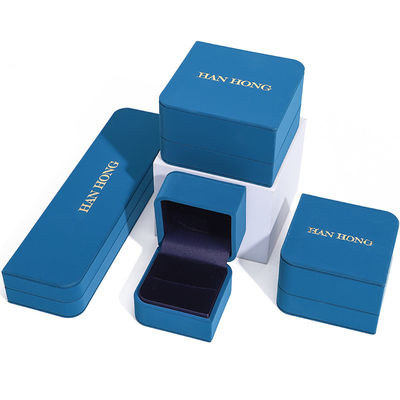 Arc Diamond Shaped PU Leather Jewelry Storage Box Set For Ring Pendant Packaging (Hộp lưu trữ đồ trang sức bằng da có hình cung kim cương)