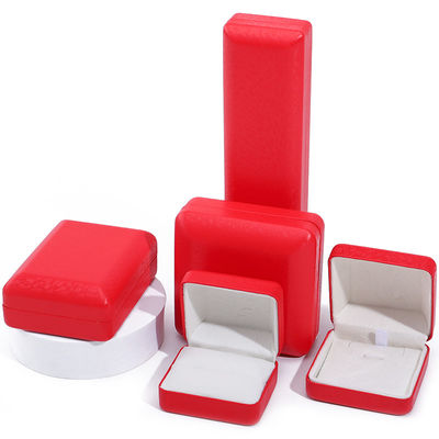 Chiếc hộp đồ trang sức sang trọng bằng da PU với lớp phủ nhung hạt tuyết