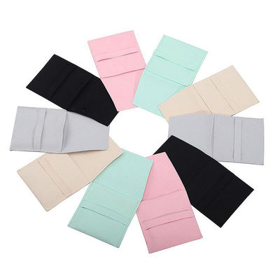 Soft Touch Microfiber Perfumery Storage Bag với bộ chia cắt có thể tháo rời cho bông tai