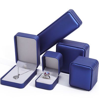 Hình dạng tùy chỉnh Glossy PU da đồ trang sức Case, đồ trang sức hộp thiết lập cho bao bì
