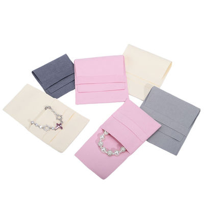 Compact Simple Soft Velvet Perfumery Packaging Envelope Pocket Mini Pendant Pouch