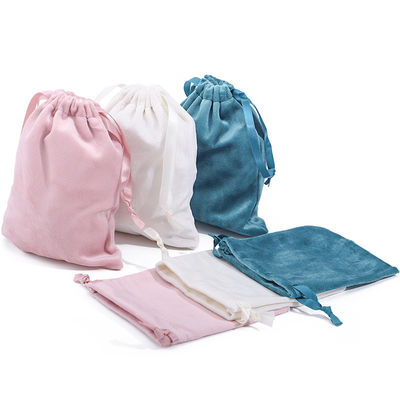 Soft Touch Adaptable Storage Velvet Drawstring Bag cho Bao bì đồ trang sức kho báu