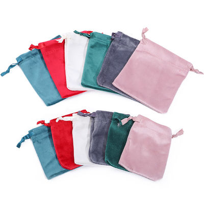 Soft Touch Adaptable Storage Velvet Drawstring Bag cho Bao bì đồ trang sức kho báu