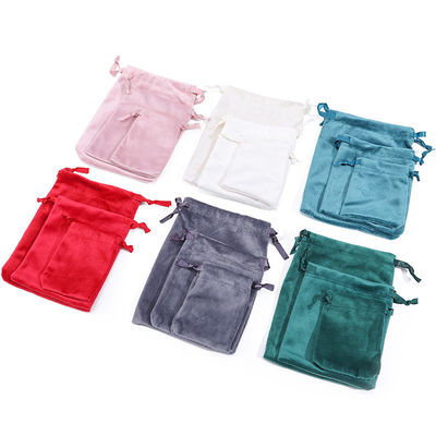 Soft Touch Adaptable Storage Velvet Drawstring Bag cho Bao bì đồ trang sức kho báu