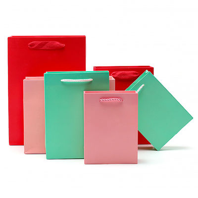 Chick đơn giản Macaron màu Thẻ giấy Tote Gift Treasure Packaging