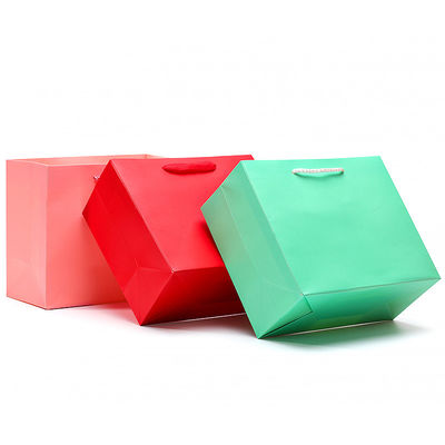 Chick đơn giản Macaron màu Thẻ giấy Tote Gift Treasure Packaging