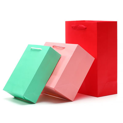 Chick đơn giản Macaron màu Thẻ giấy Tote Gift Treasure Packaging