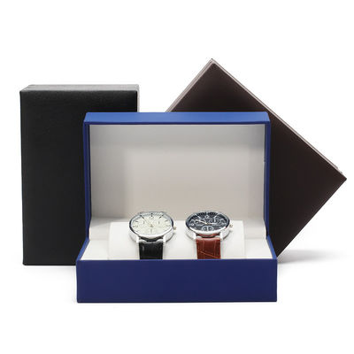 Multifunction Dual Pack Hard Paper Watch Box Vỏ bao bì sang trọng chống bụi