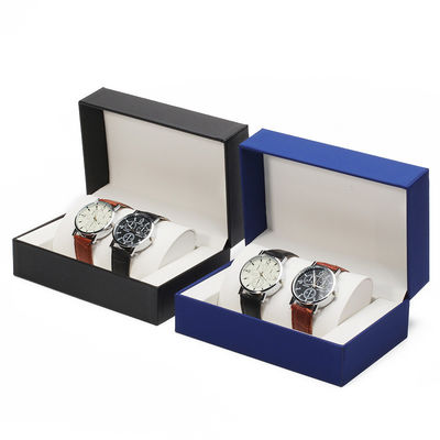 Multifunction Dual Pack Hard Paper Watch Box Vỏ bao bì sang trọng chống bụi