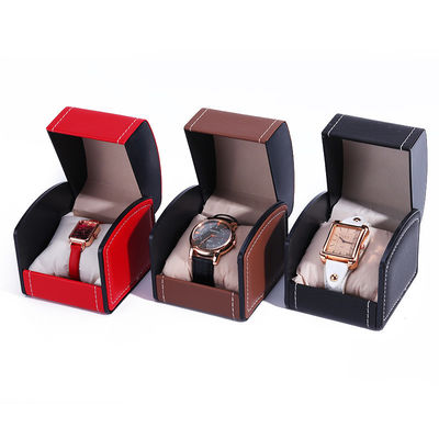 Flip Open Deluxe Bàn tay làm bằng da Watch Case Kho báu Bao bì Watch Cover