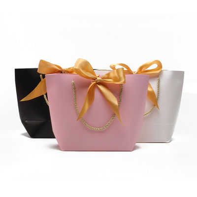 Compact Đẹp Thẻ giấy giấy quà Tote Bag Bowknot trang trí cho sinh nhật