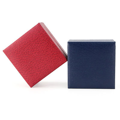Fine Pebble Grain Hard Paper Watch Box Packaging Box Khối lưu trữ ván nhỏ gọn
