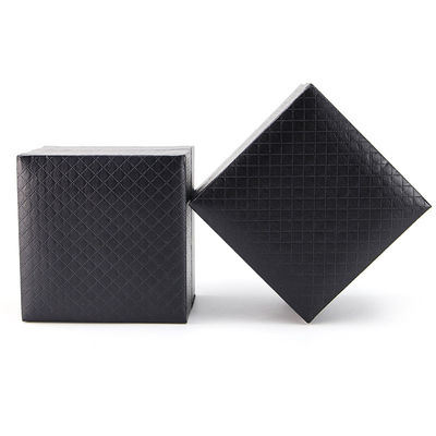 Diamond Crosshatch kết cấu giấy cứng vỏ đồng hồ vỏ giấy hộp sang trọng