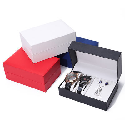 Khả năng lớn hộp đồng hồ giấy cứng hộp lưu trữ đồ trang sức mạnh mẽ đa chức năng
