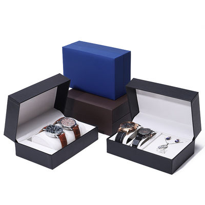 Khả năng lớn hộp đồng hồ giấy cứng hộp lưu trữ đồ trang sức mạnh mẽ đa chức năng