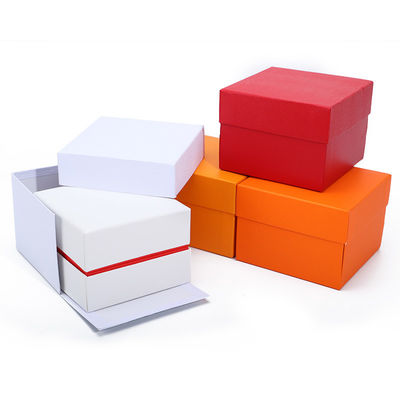 Soft Handy Stylish PU Da Đồng hồ Bao bì Hộp Red Edge Lưu trữ Case cho quà tặng