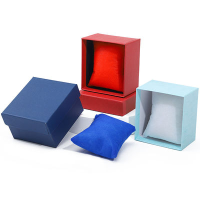 Mua Một khe Twill giấy hạt hộp đồng hồ bao bì với gối có thể tháo rời online manufacture
