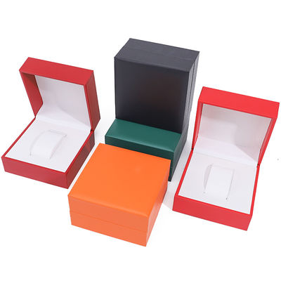 Hộp đồng hồ nhựa có thể tháo rời đẹp với lớp lót nhung mềm