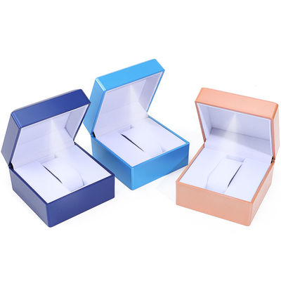 Sản xuất thủ công Mini Watch tuyệt đẹp Bao bì sang trọng Hộp bảo vệ Hộp nhọn dành cho nam giới