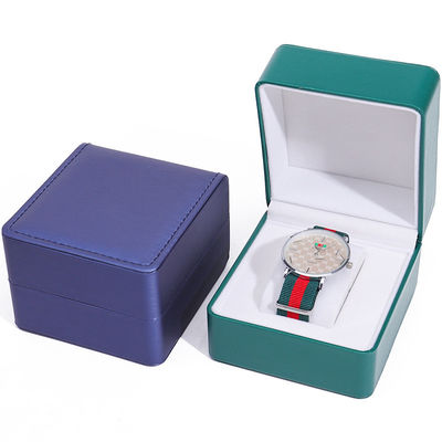 Hạt chải mịn mịn da giả hộp lưu trữ đồng hồ thủ công Chick Luxury Packaging cho đàn ông