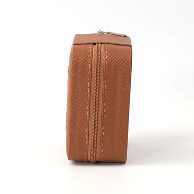 Hộp lưu trữ đồ trang sức màu nâu