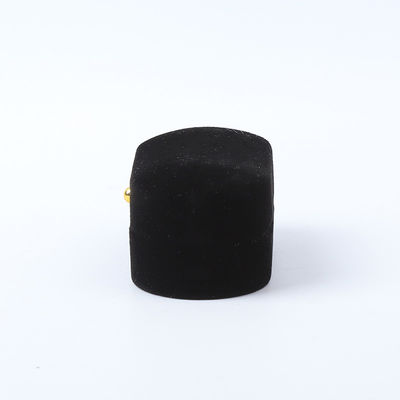 Cá nhân hóa tùy chỉnh Black Velvet đồ trang sức đóng gói đám cưới đính hôn Nhẫn đôi hộp đồ trang sức sang trọng