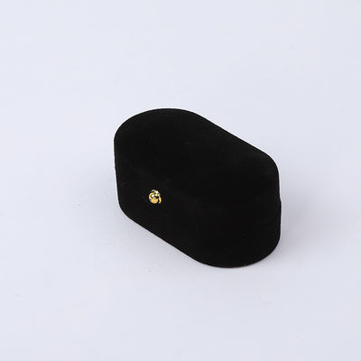 Mua Cá nhân hóa tùy chỉnh Black Velvet đồ trang sức đóng gói đám cưới đính hôn Nhẫn đôi hộp đồ trang sức sang trọng online manufacture