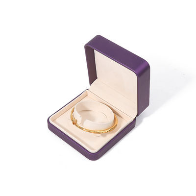 Ưu tiên hình vuông Pu da đồ trang sức hộp cho bộ đồ trang sức