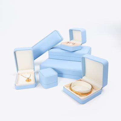 Hạt màu xanh lá cây hộp đồ trang sức da cho đồ trang sức lớn Set vòng cổ vòng đeo tai nhẫn gói