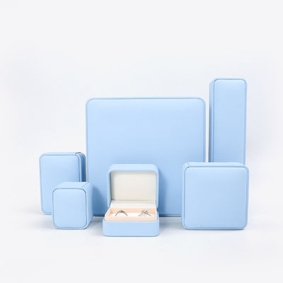 Hạt màu xanh lá cây hộp đồ trang sức da cho đồ trang sức lớn Set vòng cổ vòng đeo tai nhẫn gói