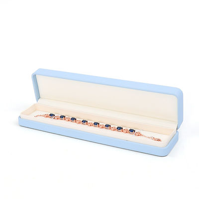 Hạt màu xanh lá cây hộp đồ trang sức da cho đồ trang sức lớn Set vòng cổ vòng đeo tai nhẫn gói