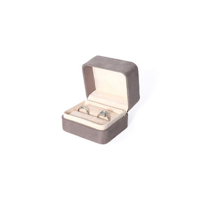 Hộp đóng gói đồ trang sức màu xám cao cấp Hign End Custom Big Jewelry Set Necklace Bracelet Earrings Ring Packaging
