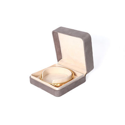 Hộp đóng gói đồ trang sức màu xám cao cấp Hign End Custom Big Jewelry Set Necklace Bracelet Earrings Ring Packaging